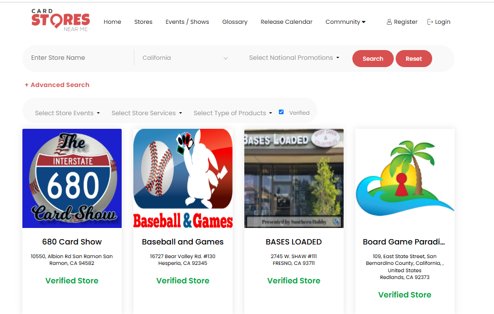 🏆 Top 10 Verified Card Stores in California – 2025 Edition