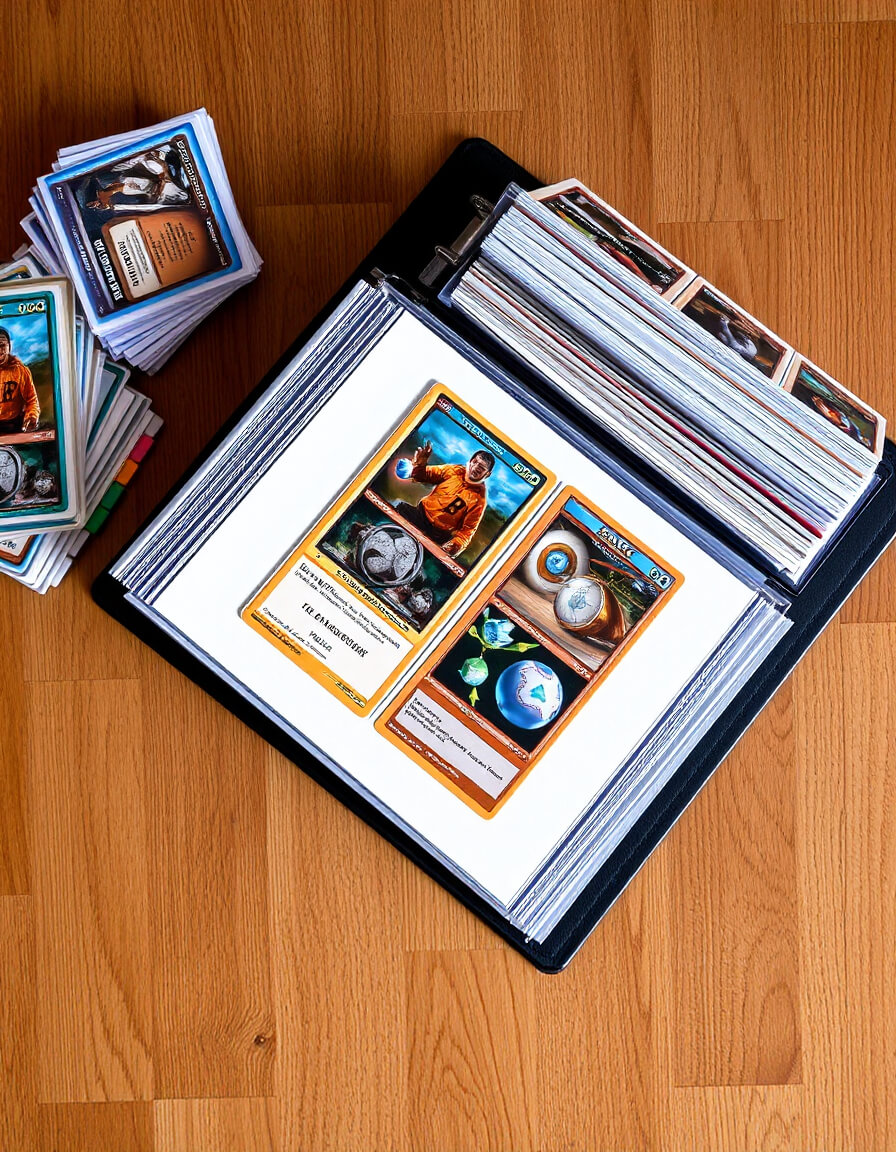 how to build a trade binder