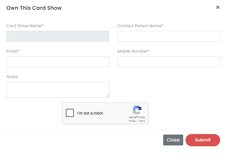 How to Add or Edit Card Shows on CardStoresNearMe.com