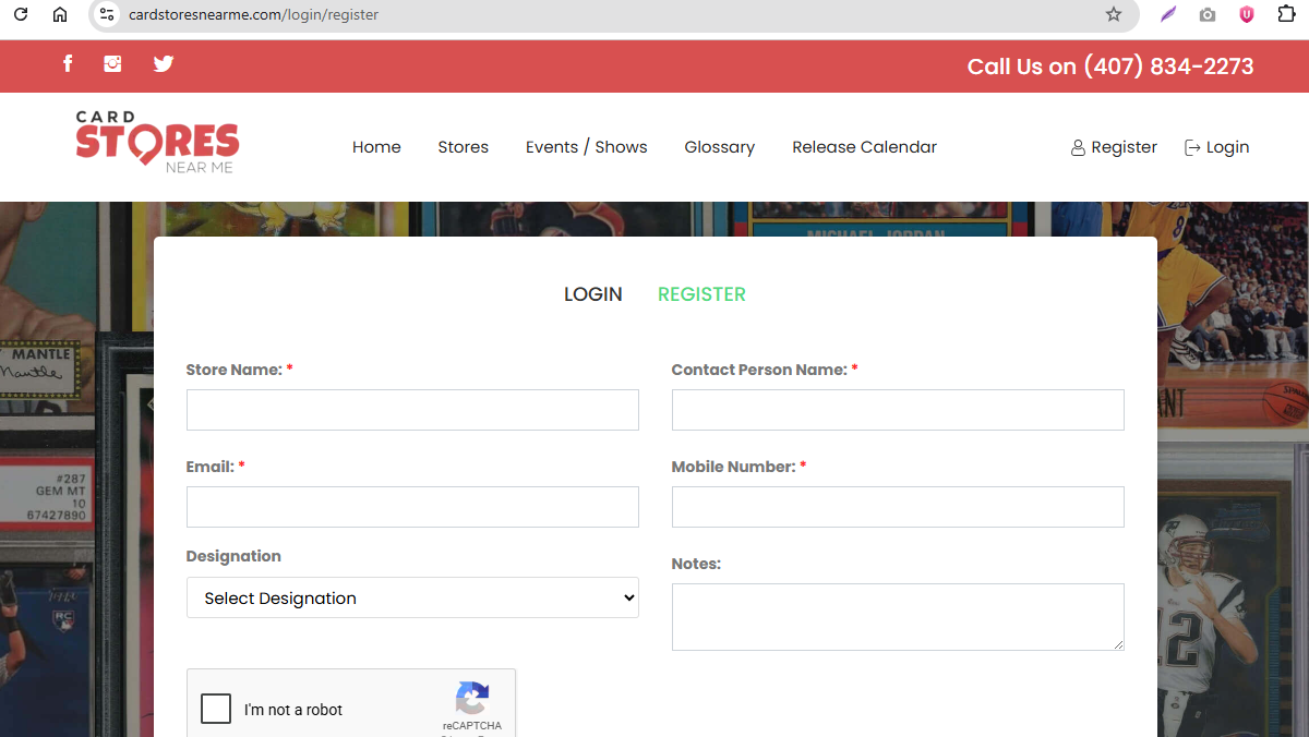 Register Your Card Store on CardStoresNearMe.com and Reach More Local Collectors