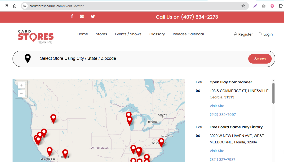 Discover Trading Card Events Near You With CardStoresNearMe
