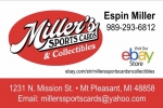 MILLERS SPORTSCARDS AND COLLECTIBLES