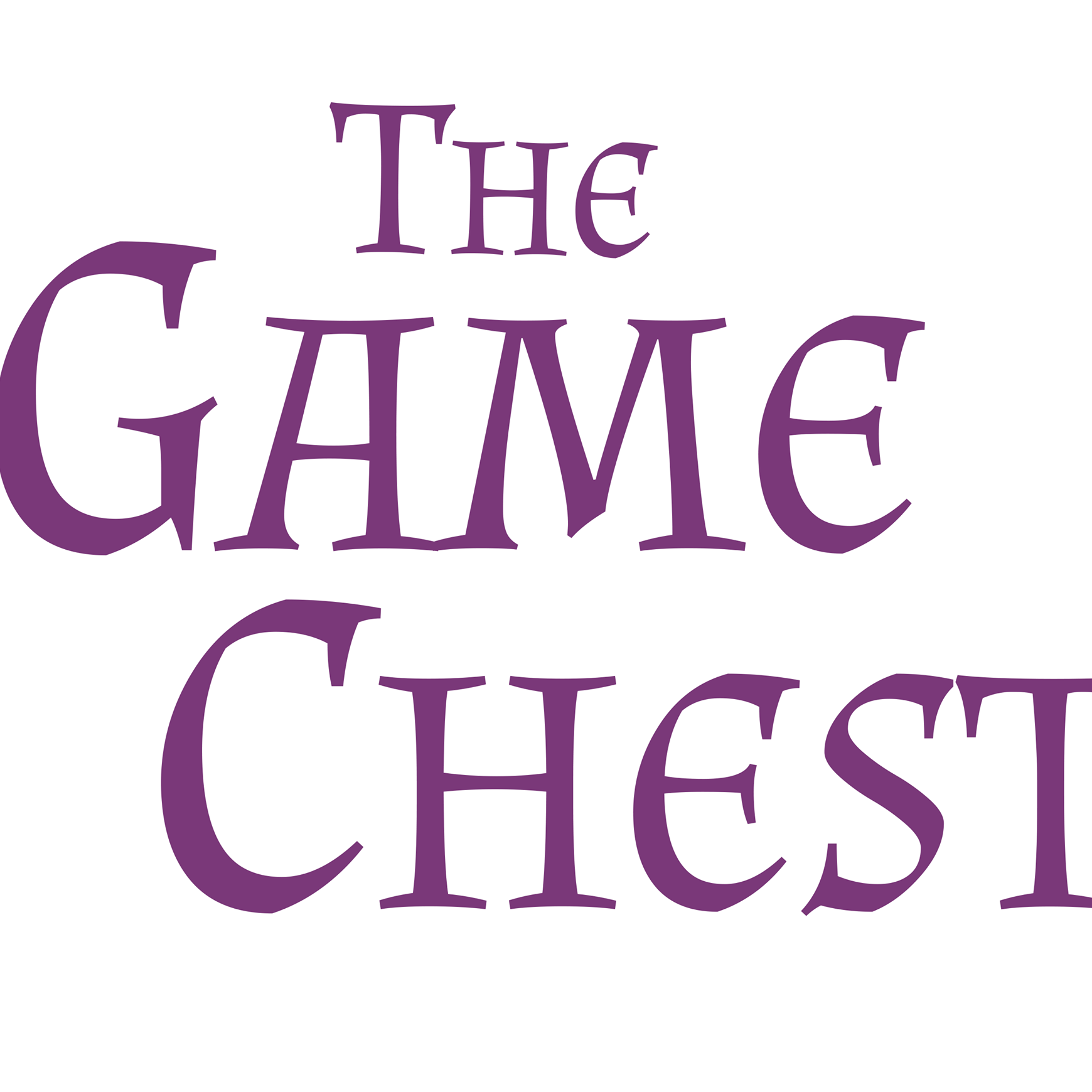 THE GAME CHEST