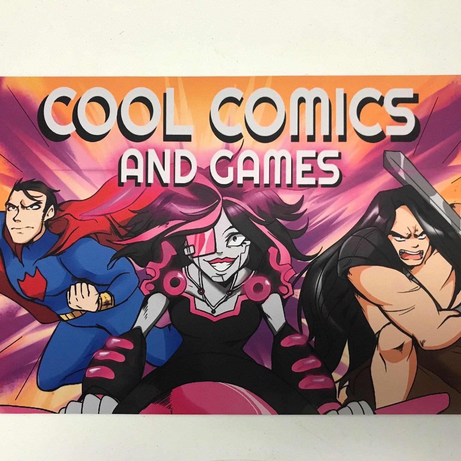 COOL COMICS AND GAMES