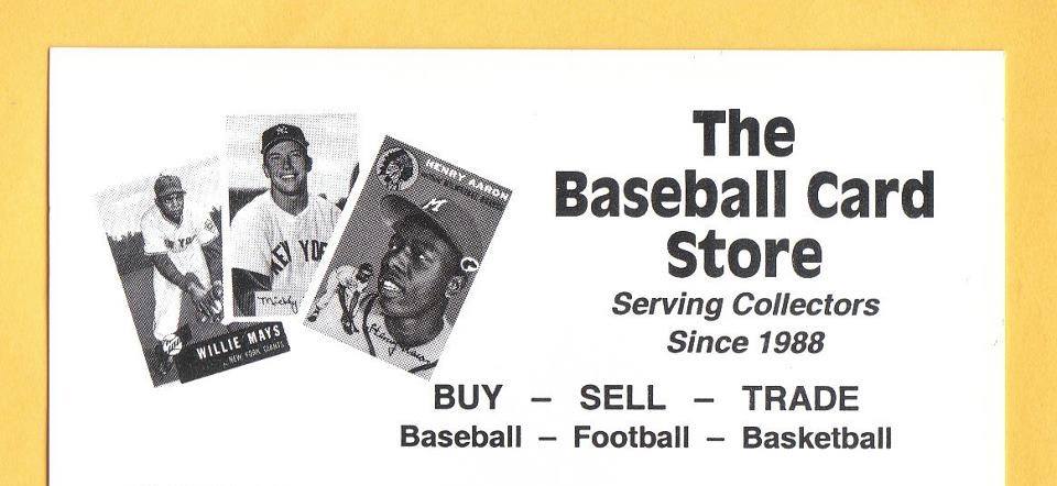 Baseball card Store