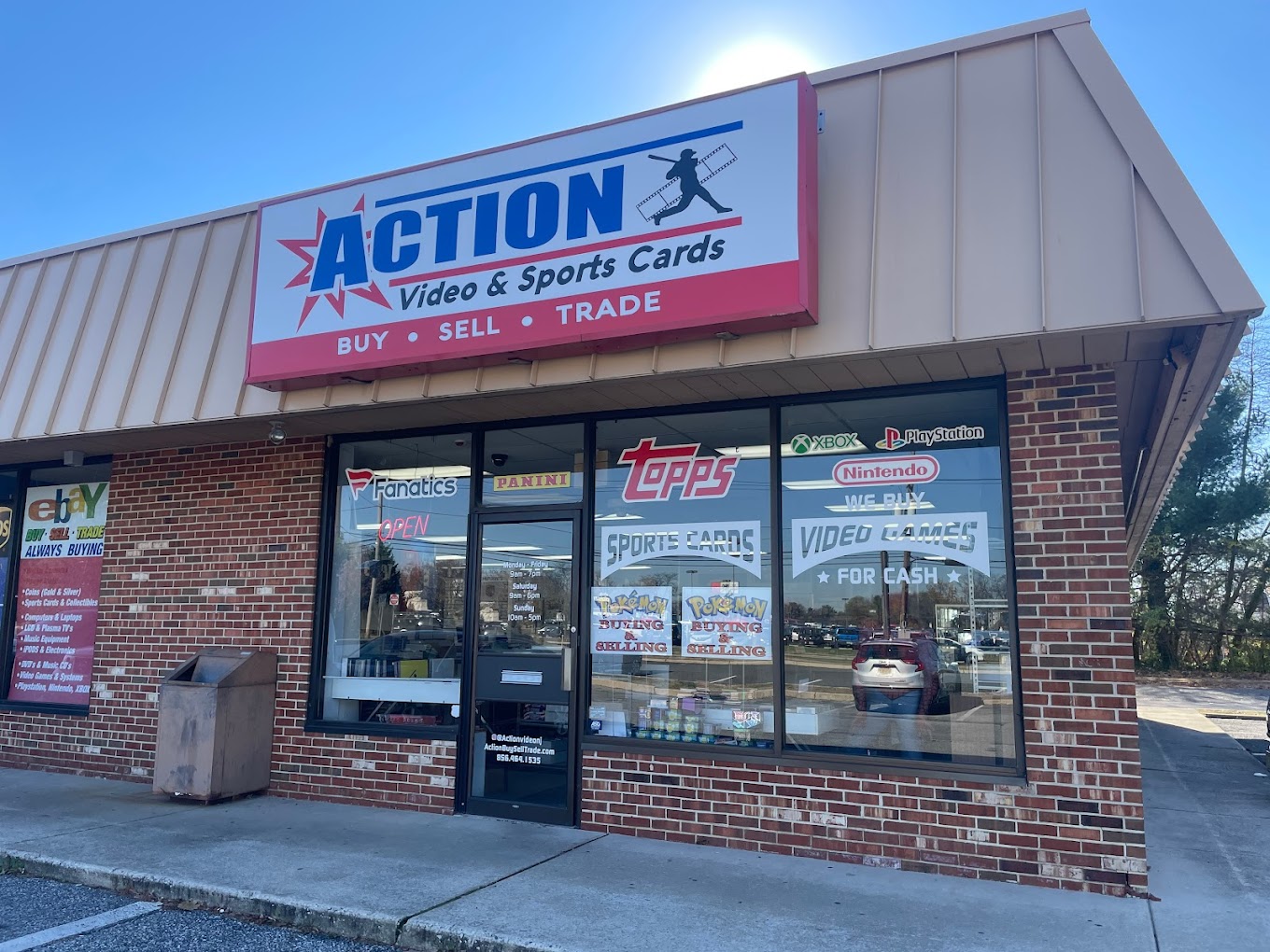 ACTION VIDEO & SPORTS CARDS