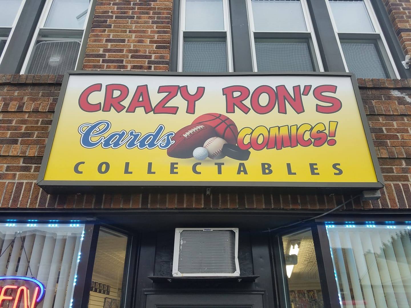 CRAZY RON'S SPORT CARDS AND COLLECTIBLES