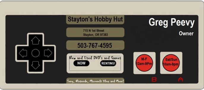 Stayton's Hobby Hut